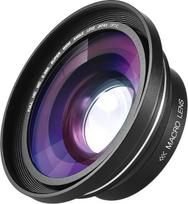 „Andoer“ 30 mm, 37 mm, 0,39X „Full HD“ plataus kampo makroobjektyvas, skirtas „Ordro Andoer“ skaitmeninei vaizdo kamerai