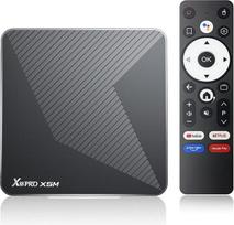 „Android TV Box 2025 S905X5M“ išmanioji TV dėžutė su „Android 14.0“, 2GB RAM, 16GB ROM, „Wi-Fi 6“, 10/100 M interneto jungtimi, „Bluetooth 5.0“, USB 3.0, palaiko 3D, HD ir 8K raišką