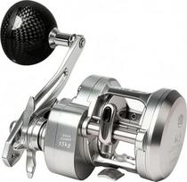 „Angelrolle“ apvalaus profilio žvejybos ritė, spininginė ritė, „Baitcaster“ ritė, metalinis korpusas, 73, perdavimo santykis 1, 8+1 rutuliniai guoliai, 15 kg, 985 mm, skirta dirbtiniams masalams, jiggingui, vilkimui, laisvalaikio žvejams