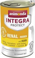„Animonda Integra Protect“ dietinis šunų maistas, skirtas lėtiniam inkstų nepakankamumui – įvairių rūšių ir dydžių, 6 x 400 g, šlapias maistas, vištiena