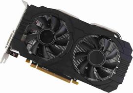 „Annadue RX 580“ 8GB GDDR5 256 bitų vaizdo plokštė su 2 ventiliatoriais – aukštos klasės žaidimų vaizdo plokštė su PCIe 3.0, 3x DP, HDMI, DVI