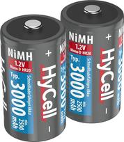 „Ansmann HyCell 5035312 Mono D“ 3000 mAh NiMH baterijų rinkinys (2 vnt.)
