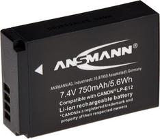 „Ansmann“ ličio jonų baterija, atitinkanti „Canon LP-E12“ modelį