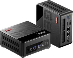 „AOOSTAR GEM12 Max 8745HS“ mini kompiuteris, „Ryzen 7 8745HS“ žaidimų kompiuteris, 24GB DDR5 RAM, 1 TB SSD PCIe 4.0, mini stalinis kompiuteris su USB4, 4K HDMI 2.1, DP 1.4, „WiFi 6“, „BT 5.2“, dviem 2,5 G LAN jungtimis, skirtas mokyklai, namams ir biurui