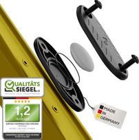 „Apple AirTag“ 1-osios ir 2-osios kartos dviračių tvirtinimo rinkinys „Bicycle Hideaway“ (2 vnt.) | „AirTag“ paslėpimo vieta dviračiui, užtikrinanti nepastebimą saugumą po butelių laikikliu. Tvirtai prisukama ir nebarškanti.