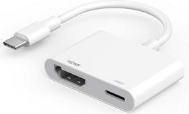 „Apple“ USB-C į HDMI adapteris, palaikantis 4K @ 240 Hz, skirtas „iPhone 15“, „iPhone 16“, „MacBook Pro“, „Air“, „iPad Pro“; MFi sertifikuotas „Type-C“ skaitmeninis AV HDMI 2.1 kabelis, suderinamas su „Samsung Galaxy S25“, „Nintendo Switch“, „Pixelbook“,