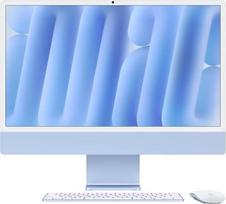 „Apple“ „iMac“ stalinis kompiuteris su „M4“ lustu, 10 branduolių procesoriumi ir 10 branduolių vaizdo plokšte, 24 colių „Retina“ ekranu, 16GB sujungta atmintimi, 512GB SSD, mėlynos spalvos