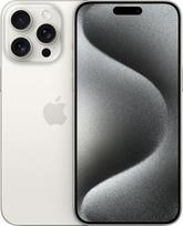 „Apple“ „iPhone 15 Pro Max“ 256GB, titano baltos spalvos (atnaujintas)