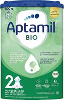 „Aptamil Bio 2“ – 800 g – ekologiškas pienas, skirtas vartoti nuo 6-ojo mėnesio – be palmių aliejaus