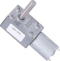 „Aramox“ sraigtinis reduktoriaus variklis, cinko lydinys, sraigtinė pavara, nuolatinė srovė, 6 V, 12 V, 8 × 33 mm, M8 srieginis velenas, reguliuojamas, į priekį ir atgal, mažas greitis, (DC6V 66 apsisukimų per minutę)