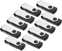 „Aretop“ USB atmintinė, „Pen Drive“, greitaeigė USB 2.0 atmintinė, „Memory Stick“, juoda, 32GB