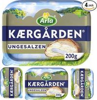 „Arla Kaergarden“ nesūdyto sviesto 200 g, 4 vnt. [Šviežumo garantija]