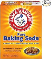 „ARM & HAMMER“ kepimo soda, gryna kepimo soda, patikimiausias kepimo sodos prekės ženklas JAV, 12 x 454 g