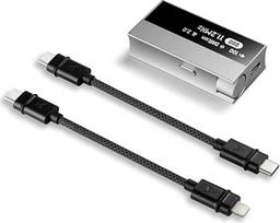 „Astell&Kern“ HC5 flagmaninis USB-C DAC ir stiprintuvas – satininis sidabras