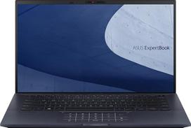 „ASUS ExpertBook B9 B9400CBA-KC0681X“ nešiojamasis kompiuteris, 14 colių ekranas, „Full HD“, „Intel Core i7-1255U“ procesorius, 16GB RAM, 512GB SSD, „Iris Xe Graphics“ vaizdo plokštė, „Windows 11 Pro“, juodos spalvos, „Spanish QWERTY“ klaviatūra