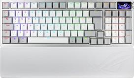 „ASUS ROG Azoth 96 HE“ balta analoginė žaidimų klaviatūra