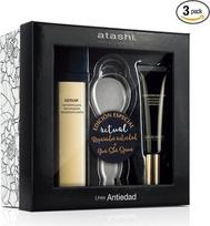 „Atashi Ritual“ senėjimo procesą stabdantis atkuriamasis serumas nuo raukšlių + priemonė akių kontūrui + „Gua Sha“ šaukštelis | 50 ml + 15 ml