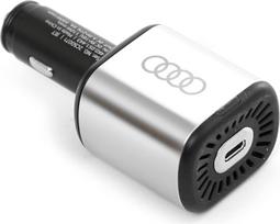 „Audi“ 4K0051443 įkroviklis „USB-PD“ („USB Power Delivery“) „USB-C“ įkrovimo adapteris su 12 V lizdu