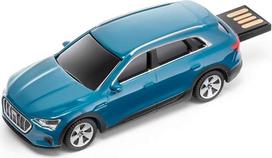 „Audi“ 3221900100 „E-Tron“ USB atmintukas, 32GB, „Memory Stick“, duomenų saugojimas, mėlynos spalvos