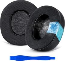 „Aurivor“ aušinamieji geliniai ausinių pagalvėlių pakaitalai, skirti „Steelseries Arctis Nova Pro Wireless“ / „Nova Elite“ ausinėms, ypač storos „Memory Foam“ pagalvėlės, triukšmo izoliacija, kvėpuojančios ir patogios