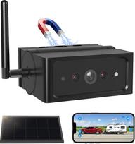 „AUTO-VOX“ magnetinė saulės energija maitinama atbulinės eigos kamera su „Wi-Fi“ ryšiu
