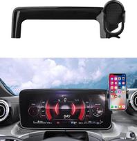 „Autorder“ automobilinis telefono laikiklis, skirtas „Mercedes-Benz“ C klasės / GLC modeliams (2022–2026 m.), 4,7–6,9 colių telefonams, juodos spalvos, pasukamas 360 laipsnių kampu