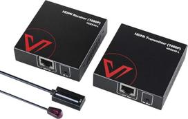 „AV Access“ HDMI prailginimo įrenginys, „FullHD 1080p“ @ 60 Hz, iki 50 m, HDMI balunas per vieną Cat5e/6a/7 kabelį, PoE funkcija, IR valdymas, „Plug and Play“, EQ jungiklis, skirtas 30 m / 50 m kabeliui (HDEX40-L)