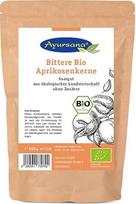 „Ayursana“ kartūs abrikosų kauliukai – sėklos – labai aukštos ekologiškos kokybės, 250 g | Patikrinti dėl kenksmingų medžiagų Vokietijos laboratorijoje, ekologiškos kokybės, riešutai, sėklos, užkandžiai, atsargos, maisto papildams