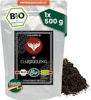 „Azafran“ ekologiška juodoji Darjeeling arbata, biria, Indijos, antrasis derlius, 500 g
