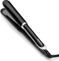 „BaByliss Sleek Control Wide“ plaukų tiesinimo lygintuvas su jonų technologija, ypač ilgomis ir plačiomis plokštelėmis su turmalino keramikos danga bei šukų antgaliu ST397E