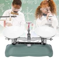 „Balance Scale“ balansinės mechaninės svarstyklės su tiksliu matavimo rinkiniu, skirtos chemijos ir fizikos eksperimentams – 100 g arba 500 g rinkinys mokymo tikslams (100 g)
