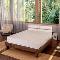 „Baldiflex Emporio Amazonia“ viršutinis čiužinys su antialerginiu ir nuo erkių apsaugančiu užvalkalu, skirtas dvigulei lovai, su 4 cm storio „Memory Foam“ sluoksniu ir 17 cm storio „Water Foam“ sluoksniu, poliuretanas, baltos spalvos, 160 x 200 x 23 cm