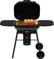 „barbecook“ „Magnus Premium“ anglies grilis su ketaus grotelėmis ir 2 šoniniais staleliais, skirtas 14 žmonių, 85 x 64 x 110 cm, juodos spalvos
