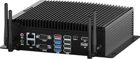 „BASOARO“ be ventiliatoriaus pramoninis kompiuteris, „Core i5 10210U“, 16GB RAM, 256GB SSD, 2 RJ45 LAN, HD, DP, Type-C (trys ekranai), GPIO, 6 RS232 COM, 8 USB, „Windows 11 Pro“, WLAN, „Bluetooth“ 4.2