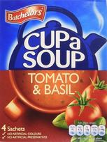 „Batchelors“ sriuba „Soup“ su pomidorais ir bazilikais, 104 g