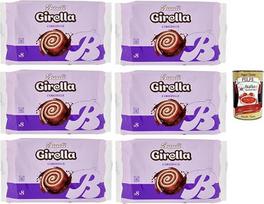 „Bauli“, „Girella Spirale al Cioccolato“, saldūs kepiniai su kakavos įdaru, be konservantų ir dažiklių, tik su natūraliais aromatais, 6 x 280 g + itališkas gurmaniškas „Polpa“ 400 g | Minkštas užkandis su kakavos kremu, saldūs kepiniai be dažiklių ir kons