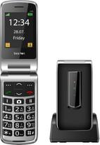 „Beafon“, SL495, atverčiamas mobilusis telefonas, mygtukinis telefonas, SOS skubios pagalbos mygtukas, 2,4 colio TFT ekranas