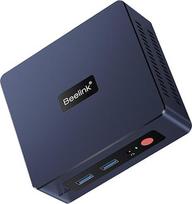 „Beelink Mini PC SER3 3200U“, „AMD Ryzen 3“ (iki 3,5 GHz), 16GB DDR4, 500GB M.2 PCIe 3.0 x4 SSD, mini kompiuteris lengviems žaidimams, LAN 1000Mbps, dviejų ekranų palaikymas, 4 x USB 3.2, „Windows 11 Pro“