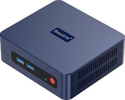 „Beelink SER3“ mini kompiuteris, „AMD Ryzen 3 3200U“ (2C/4T, iki 3,5 GHz) mikro stalinis kompiuteris, 8GB DDR4 RAM, 256GB NVMe SSD, „Wi-Fi 5“, „Bluetooth 5.0“, 1000Mbps LAN, du HDMI jungimai, du ekranai