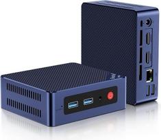 „Beelink Mini S13“ mini kompiuteris, „Intel Twin Lake-N150“ (iki 3,6 GHz), 16GB DDR4 RAM, 500GB M.2 SSD, stalinis kompiuteris su „Windows 11 Home“, HDMI/USB 3.2/Wi-Fi 6/BT 5.2/dvigubas 2,5 G LAN
