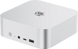 „Beelink SER8“ mini kompiuteris, „AMD Ryzen 7 8845HS“ (8C/16T, iki 5,1 GHz), 32GB DDR5 RAM, 1 TB M.2 PCIe 4.0 SSD, mini žaidimų kompiuteris su „Windows 11 Pro“, 4K trijų ekranų palaikymas (HDMI 2 / DP 1.4 / USB 4), 2,5 G RJ45 / „Wi-Fi 6“ / „BT 5.2“