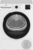 „Beko“ BM3T37249W džiovykla, 7 kg, su priekiniu įkrovimu, šilumos siurblio džiovykla, tinka alergikams, 15 programų, kombinuotas filtravimo mechanizmas, apsauga nuo raukšlių, „AquaWave Gentle Drum“ būgnas, balta