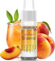 „Belissia Food Flavour“ – „Iced Tea Peach“ – stiprus maisto aromatas, 10 ml, skirtas naudoti maisto produktuose ir gėrimuose, purkštuvuose, rūko generatoriuose, difuzoriuose ir daugelyje kitų prietaisų