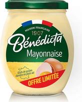 „Benedicta“ majonezas „Naturglas“, 255 g, 3 vnt.