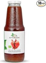 „Benorganic“ 18 vnt. po 1 litrą ekologiškos granatų sultys, 100 % pirminės sultys, išspaustos tiesiogiai iš vaisių