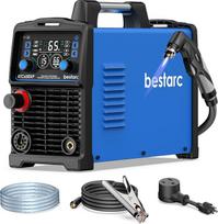 „Bestarc“ plazminis pjoviklis, 65 A „Blow Back“ pilotinės lanko technologija, 110 V/220 V dviguba įtampa, be aukšto dažnio (Non-HF), CNC plazminis pjovimo staklės, skaitmeninis ekranas (BTC650XP 11GEN 110 V/220 V)