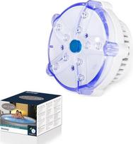 „Bestway Lay-Z-SPA Xtras“ 7 spalvų LED lemputė, 9,2 x 6,2 cm | Spalvas keičianti SPA lemputė, atmosferinis povandeninis apšvietimas, 2 režimai, tinka visiems „Lay-Z-Spa“ modeliams, maitinama AAA baterijomis