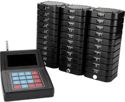 „Bewinner Wireless“ klientų iškvietimo sistema restoranams ir kavinėms, 30 imtuvų, 1 siųstuvas, eilės valdymo sistema
