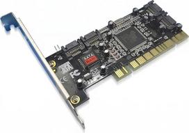 „Bewinner“ PCI į SATA RAID plokštė su 4 prievadais – „PCI Express“ į SATA „Sil3114“ mikroschemų rinkinio RAID valdiklio plokštė-adapteris, palaikanti 1,5Gbps greitį ir skirtas 4 kietiesiems diskams