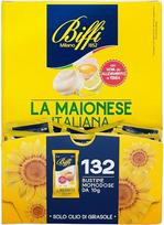 „Biffi“ itališkas majonezas, vienos porcijos pakuotė, 132 x 10 g maišeliai